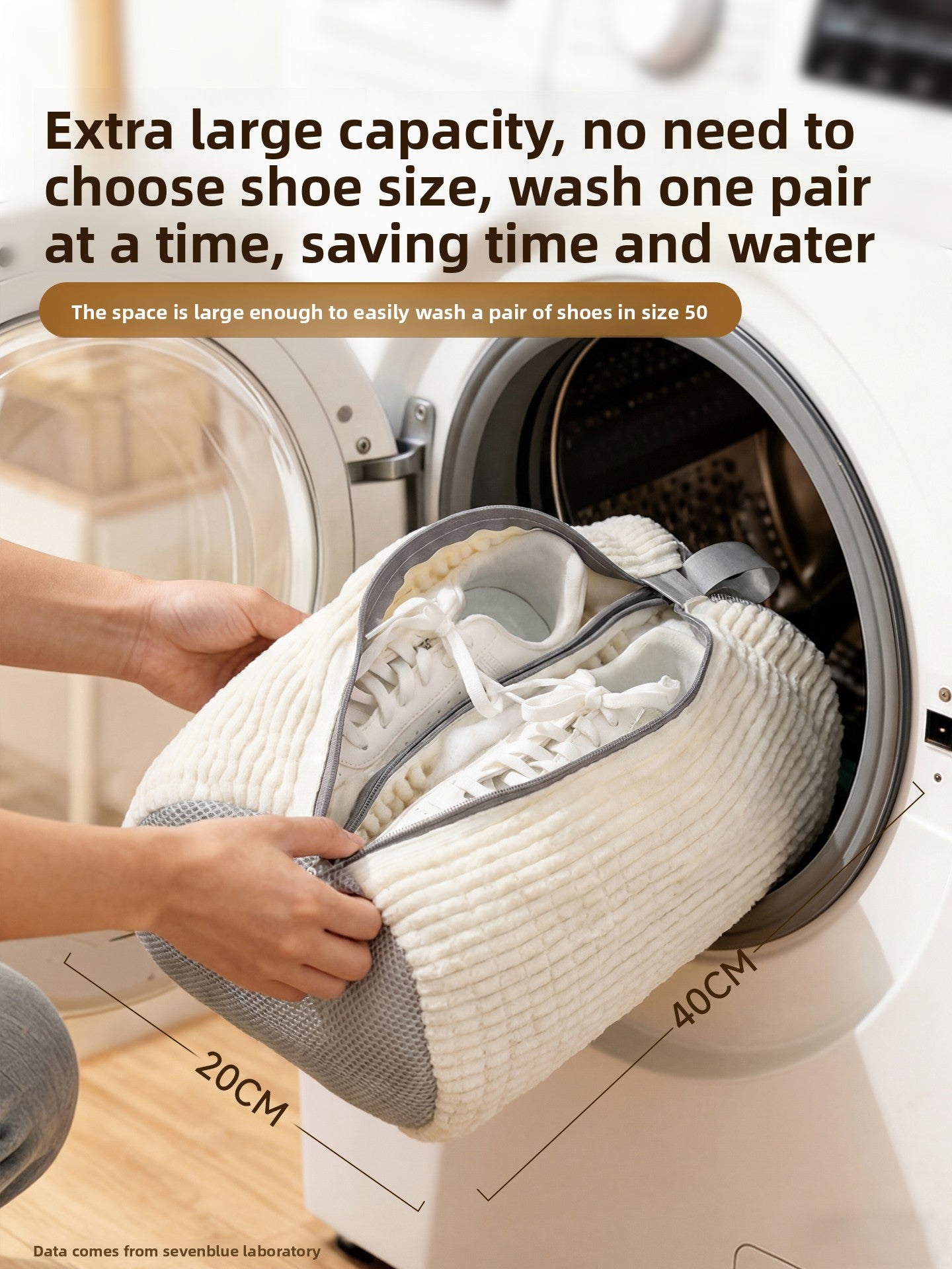 Premium Shoe Washing Bag–Protective Mesh Laundry Bag for Sneakers & Shoes