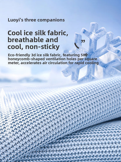 Pet Cooling Mat - Ice Silk Summer Cooling Bed for Dogs & Cats