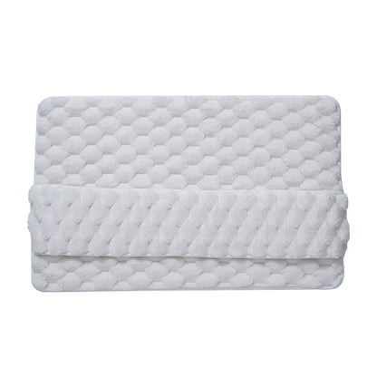 Memory Foam Bath Mat  Soft Non-Slip Quick Dry Absorbent Bathroom Floor Rug