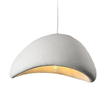 Wabi-Sabi LED Pendant Light - Modern Japanese Inspired Resin Hanging Ceiling Light