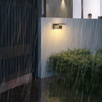 18W Outdoor LED Wall Light - IP54 Waterproof Rotatable Wall Lamp with Optional Motion Sensor