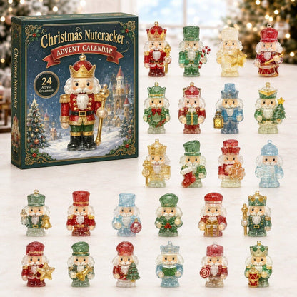 Christmas Acrylic Decorations Blind Box - 3mm Festive Santa, Gnome & Snowman Collectible Ornaments