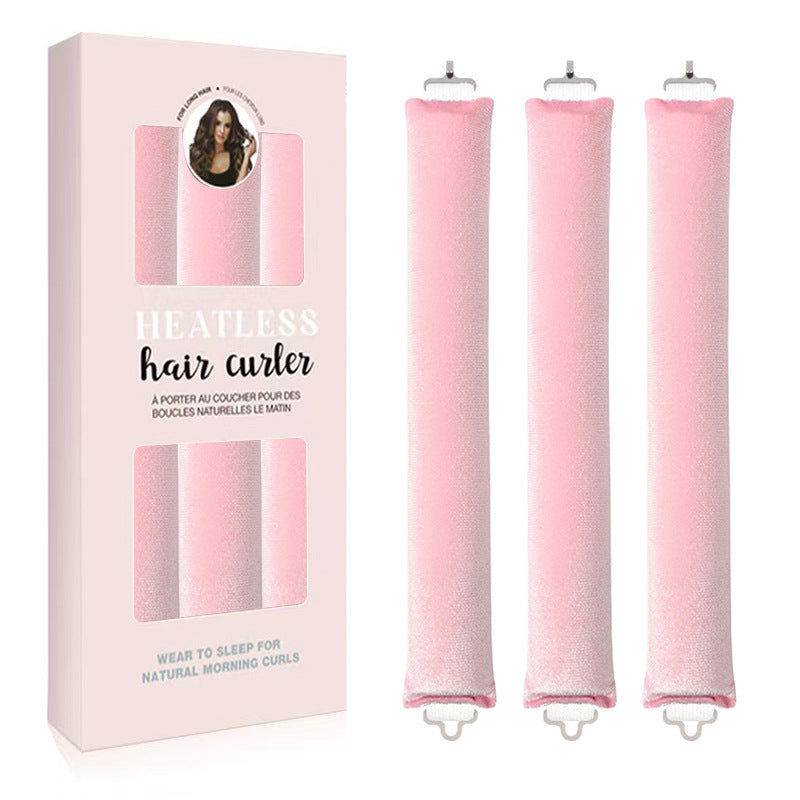 Heatless Curling Rod Set–Overnight Hair Curling Kit For Soft Natural Waves
