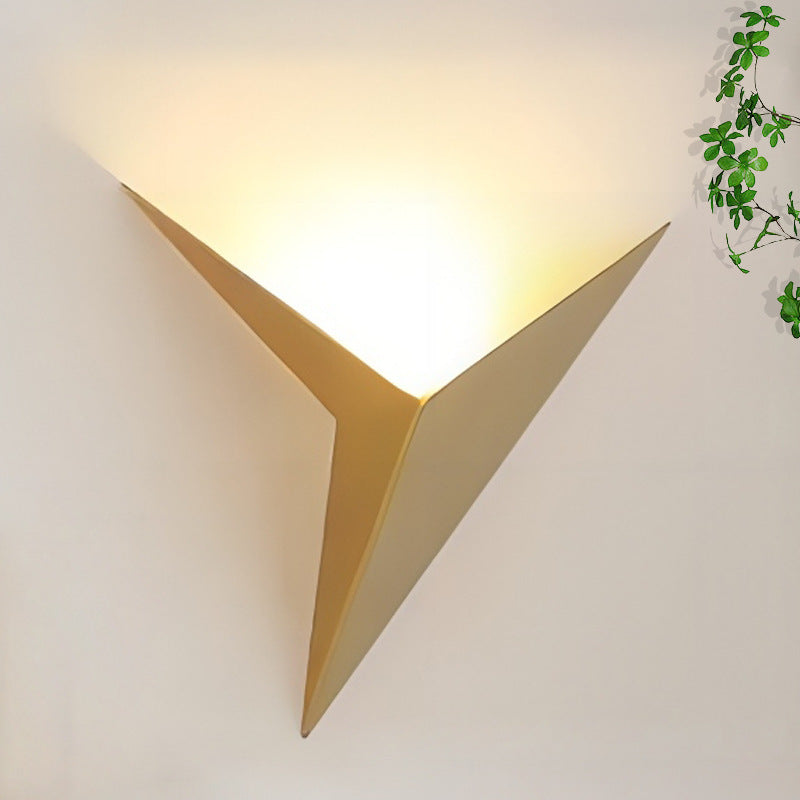 Nordic LED Wall Light - Modern Minimalist Iron Wall Lamp for Bedroom, Living Room & Hallway