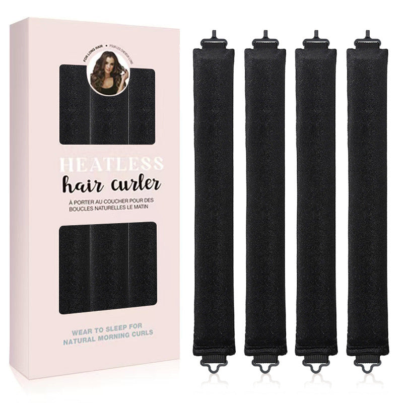 Heatless Curling Rod Set–Overnight Hair Curling Kit For Soft Natural Waves