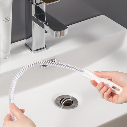 Drain Hair Cleaner Tool–Flexible Pipe Unclogger for Bathroom & Kitchen Drains
