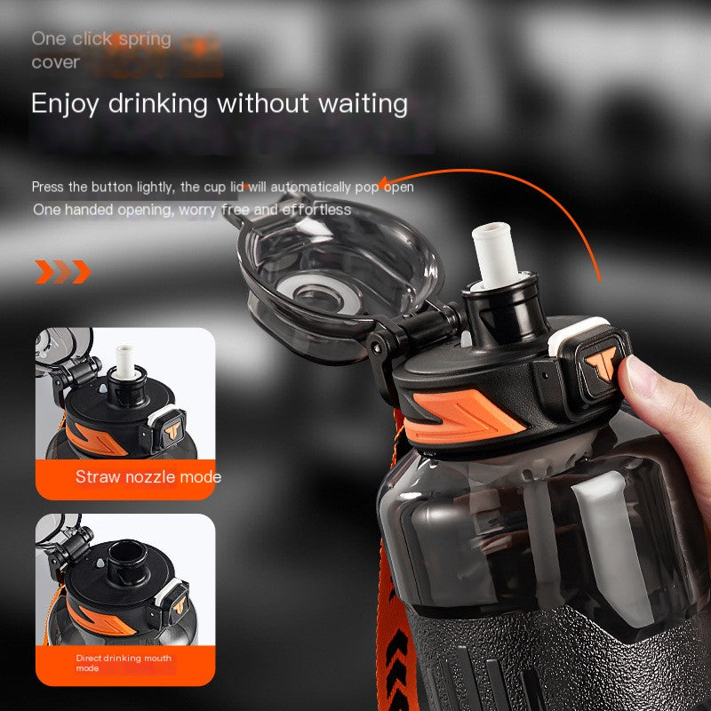 TKK 1500ml Sports Water Bottle–Large Capacity Gym, Travel & Outdoor Hydration Bottle