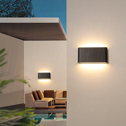 IP65 Ultra-Thin LED Wall Light - Modern Waterproof Indoor & Outdoor Wall Lamp