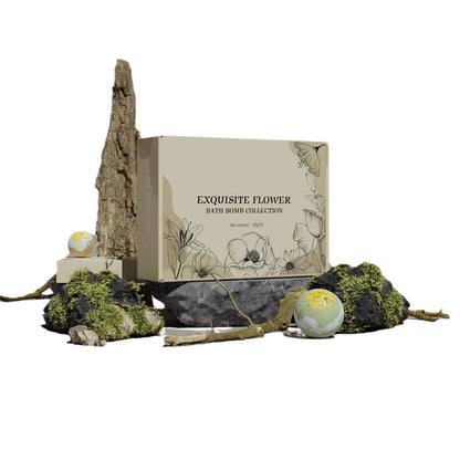 Luxury Aromatherapy Bath Salt Gift Set–12-Piece Natural Sea Salt Bath Bomb Collection