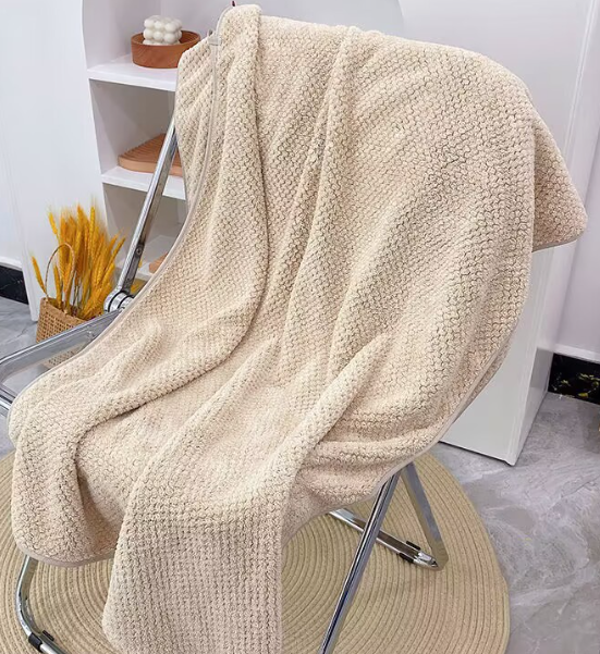 Soft Cotton Bath Towel 70x140cm-Quick Dry Absorbent Bathroom Towel-Lightweight Luxury Towels for Home & Beach