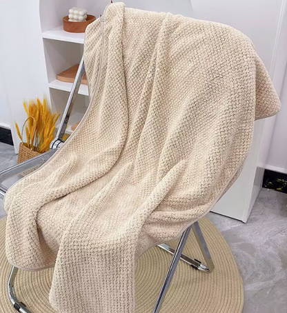 Soft Cotton Bath Towel 70x140cm-Quick Dry Absorbent Bathroom Towel-Lightweight Luxury Towels for Home & Beach