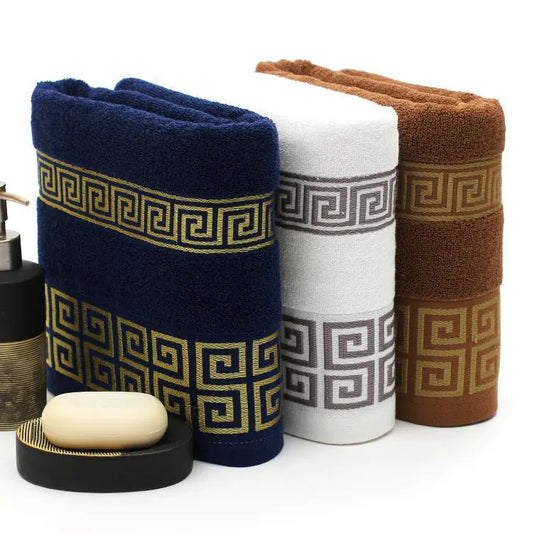 Cotton Bath Towel-Soft Absorbent Luxury Bathroom Towel-Quick Dry Spa Towel