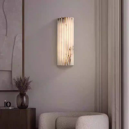 Luxury Spanish Marble Gear Wall Light–Modern LED Sleek Design