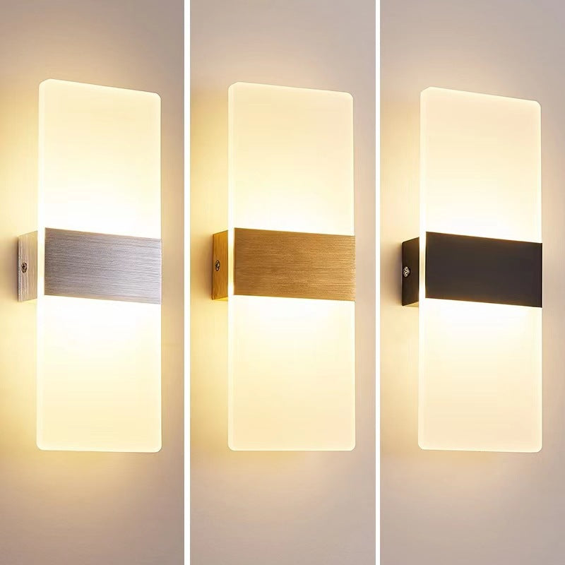 Modern Stylish LED Wall Light–3-Colour Dimmable Minimalist Wall Sconce