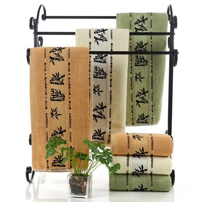Thick Bamboo Fiber Bath Towels-Ultra Soft Absorbent Quick Dry Towels-Luxury Eco Friendly Bathroom Towels