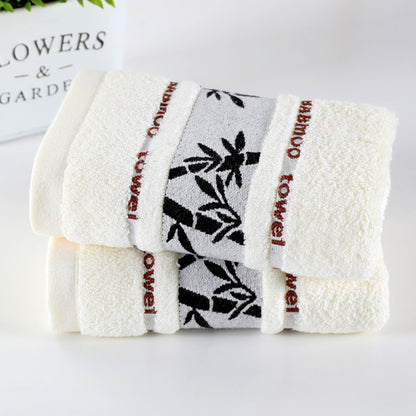 Thick Bamboo Fiber Bath Towels-Ultra Soft Absorbent Quick Dry Towels-Luxury Eco Friendly Bathroom Towels