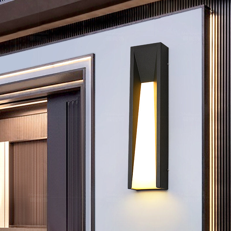 IP65 Outdoor LED Wall Light - Modern Stainless Steel Garden, Courtyard & Entrance Lamp