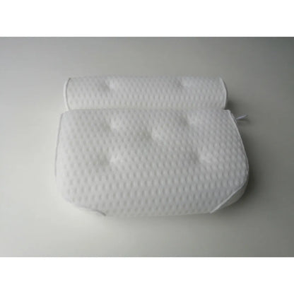 Luxury Mesh Bath Pillow-Spa Bathtub Headrest Cushion with Suction Cups-Soft Neck & Back Support Bath Pillow
