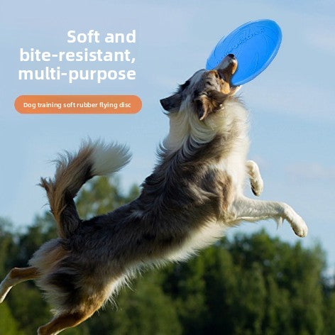 Durable Dog Frisbee–Interactive Bite-Resistant Frisbee Toy For Outdoor Play