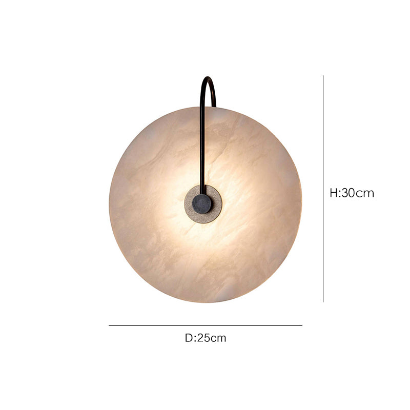 Nordic Marble LED Wall Light – Modern Luxury Wall Sconce