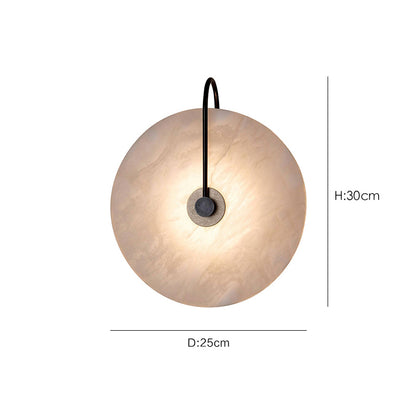Nordic Marble LED Wall Light – Modern Luxury Wall Sconce