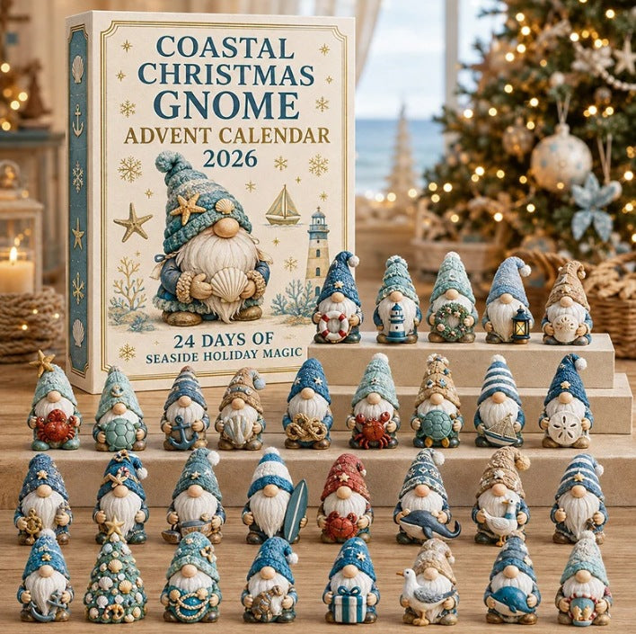 Christmas Acrylic Decorations Blind Box - 3mm Festive Santa, Gnome & Snowman Collectible Ornaments