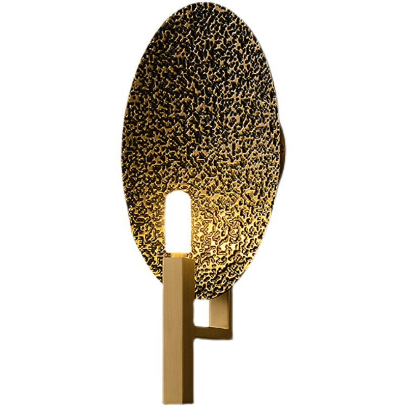 Modern Copper LED Wall Light - Luxury Minimalist Wall Sconce with Warm Light