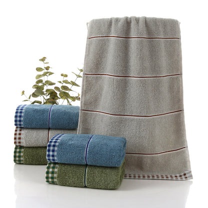 Couples Cotton Towel Set Bulk-Soft Absorbent Bathroom Towels-Matching Luxury Bath Towels Set