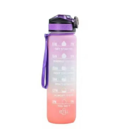 Gradient Sports Water Bottle–Leakproof BPA-Free Water Bottle for Gym, Travel & Everyday Hydration