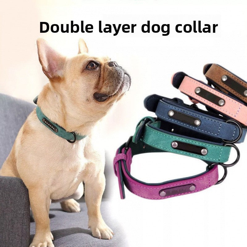 Adjustable Dog Collar–Comfortable Everyday Pet Collar For Small & Large Dogs