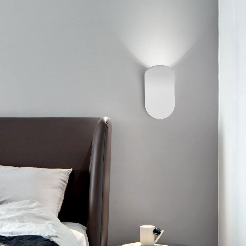 Scandinavian Wall Light - Modern Minimalist Aluminium & Iron Bedside Wall Lamp