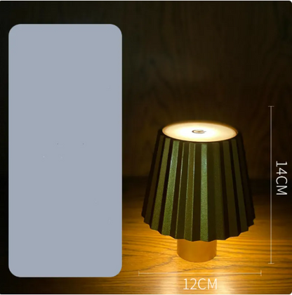 Rechargeable Touch Table Lamp-Wireless USB LED Bedside Light-Dimmable Atmosphere Lamp for Bedroom & Home