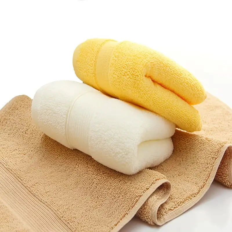 Premium Cotton Hand Towel 35x75cm-Soft Absorbent Bathroom Hand Towel-Quick Dry Lightweight Cotton Towel (Multiple Colours)