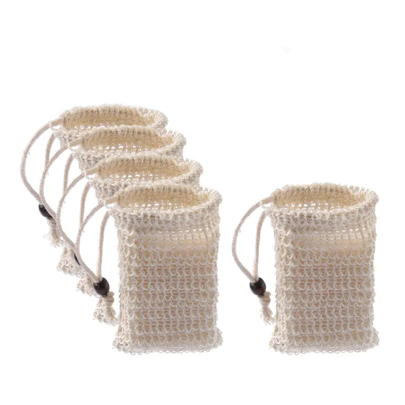 Natural Handmade Hemp & Ramie Soap Bag