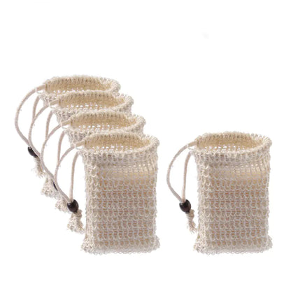 Natural Handmade Hemp & Ramie Soap Bag