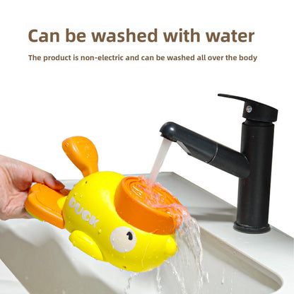 Interactive Pet Treat Dispenser Toy - Duck & Whale Food Dispensing Puzzle Toy for Dogs & Cats