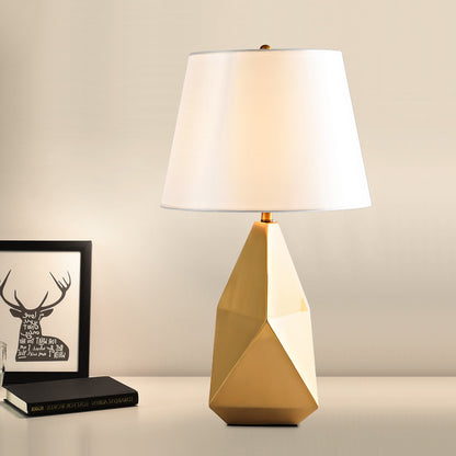 Modern Gold Table Lamp - Artistic Bedside & Study Lamp