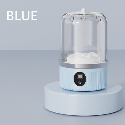 Portable Mini Washing Machine-Wireless Automatic Laundry Washer for Underwear & Socks-Compact Travel Washer for Delicates