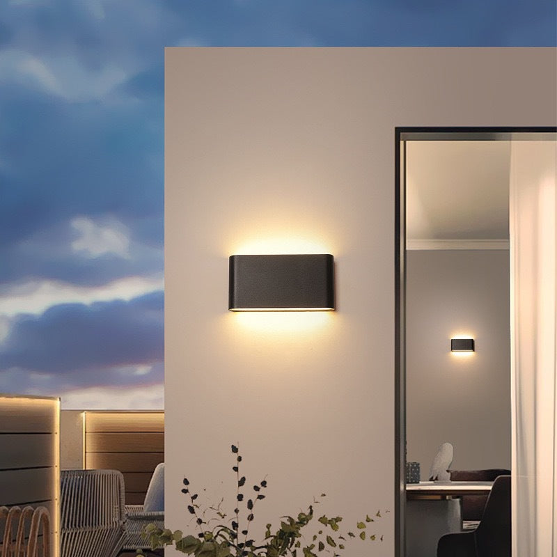 IP65 Ultra-Thin LED Wall Light - Modern Waterproof Indoor & Outdoor Wall Lamp
