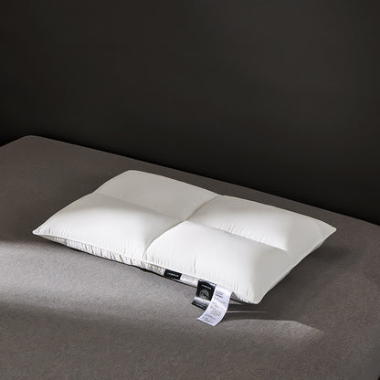 Hotel-Style Microfibre Pillow - Soft Supportive Bed Pillow for Neck & Sleeping Comfort