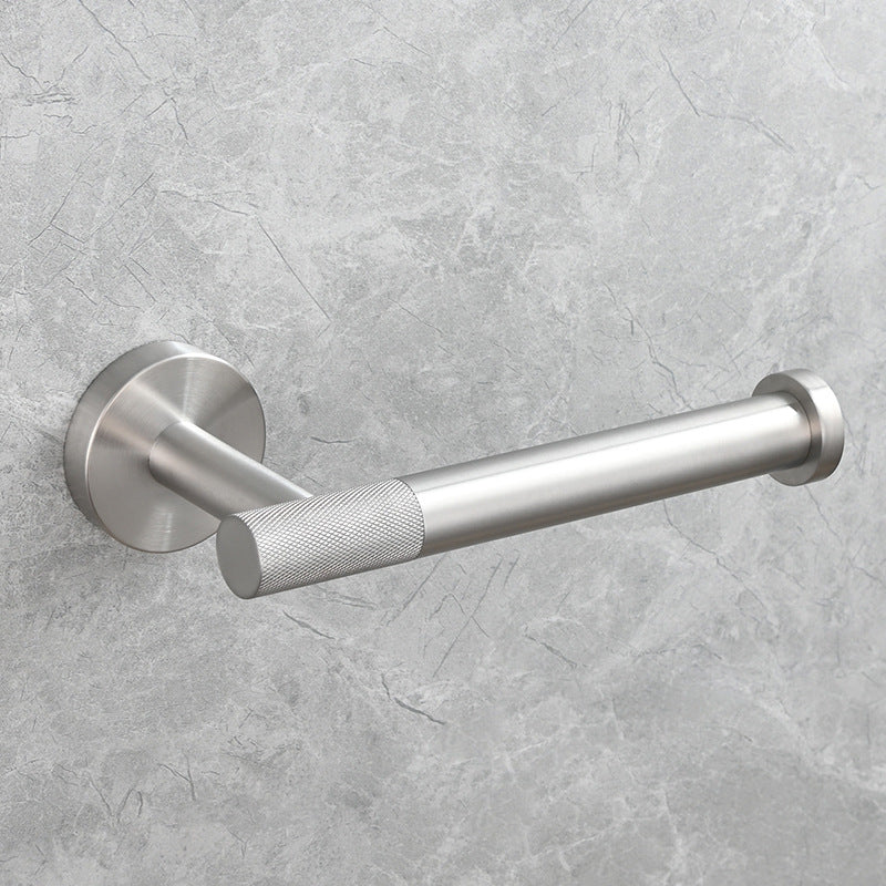 304 Stainless Steel Toilet Paper Holder - Modern Wall Mounted Bathroom Roll Holder