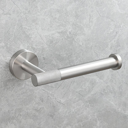 304 Stainless Steel Toilet Paper Holder - Modern Wall Mounted Bathroom Roll Holder