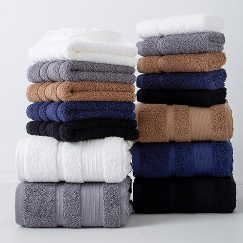 Luxury 6-Piece Cotton Towel Set – Soft & Ultra Absorbent Bathroom Towels
