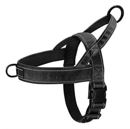 Military Tactical Dog Harness–Heavy-Duty Adjustable No-Pull Pet Vest