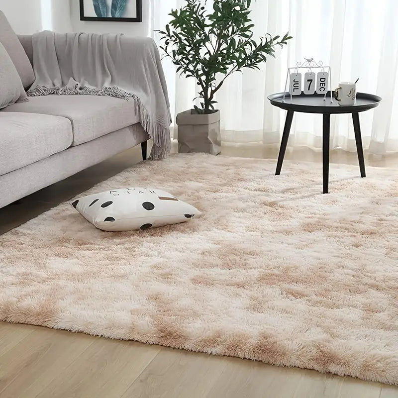 Plush Area Rug–Soft Non-Slip Washable Carpet for Bedroom, Living Room & Modern Home Décor