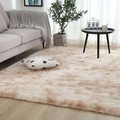 Plush Area Rug–Soft Non-Slip Washable Carpet for Bedroom, Living Room & Modern Home Décor
