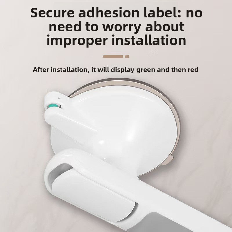 Heavy-Duty Suction Grab Handle – No-Drill Bathroom Safety Handle