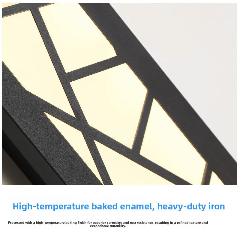IP65 Outdoor LED Wall Light - Modern Linear Waterproof Exterior Wall Lamp