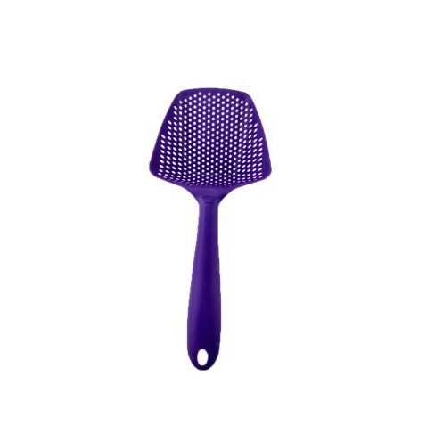 Large Kitchen Scoop Shovel–Nylon Plastic Food Scoop for Ice, Drainage & Serving (Multi-Purpose Kitchen Tool)
