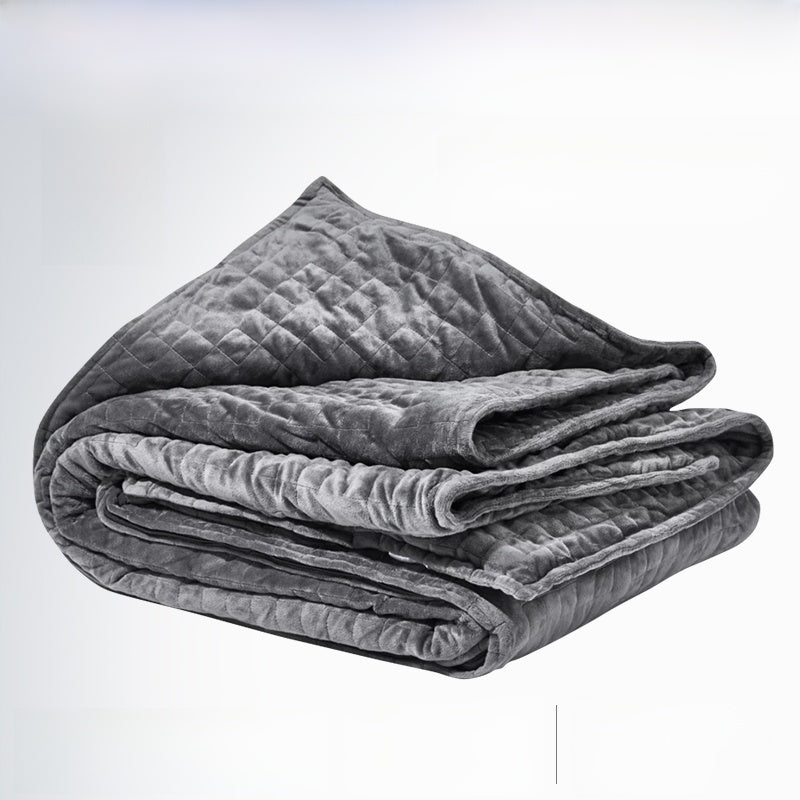 Premium Weighted Blanket–Ultra Soft Fleece Gravity Blanket for Deep, Restful Sleep